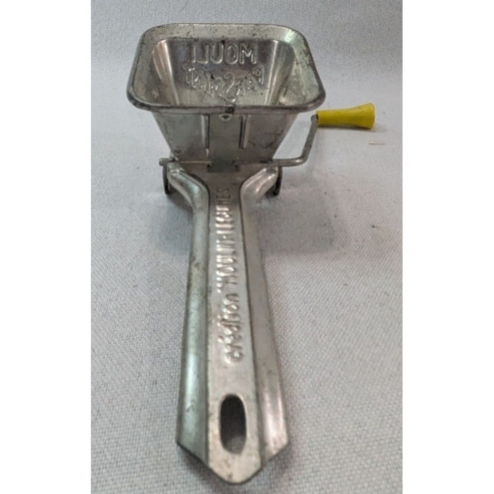 Mouli Parsmint Herb Mincer Vintage Unisex OS Silver Fair French Kitchen Tool
